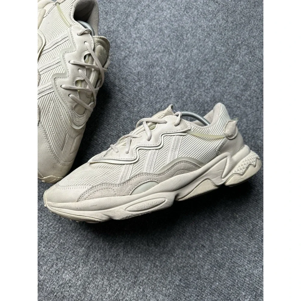 Mens Sneakers Adidas Ozweego Cream Beige Running, Size US 11